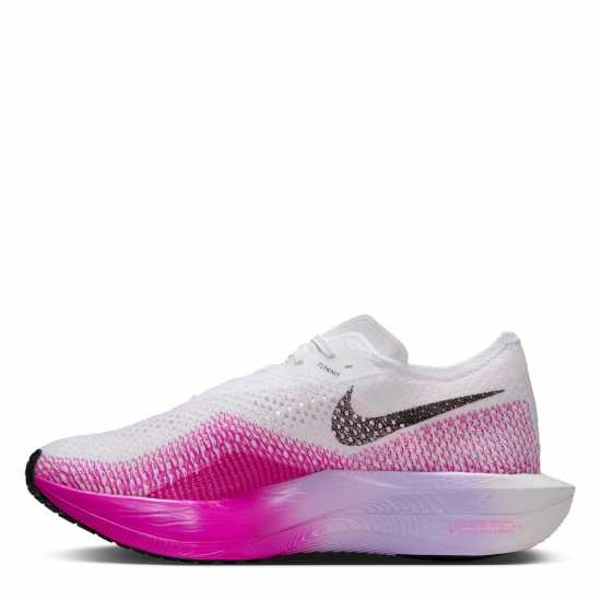 Nike Zoomx Vaporfly 3 Running Trainers Mens White/Purple 