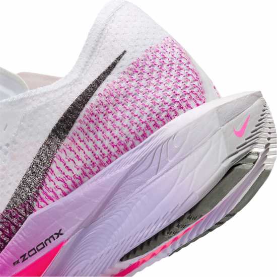 Nike Zoomx Vaporfly 3 Running Trainers Mens White/Purple 