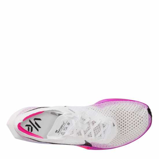 Nike Zoomx Vaporfly 3 Running Trainers Mens White/Purple 