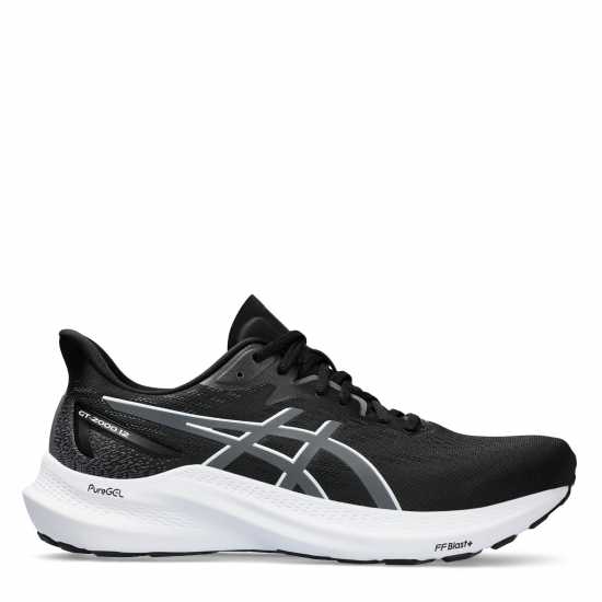 Мъжки маратонки Asics Мъжки Маратонки За Бягане Gt-2000 12 Mens Running Shoes Черно/Бяло Asics Мъжки Маратонки За Бягане Gt-2000 12 Mens Running Shoes Черно/Бяло Мъжки маратонки