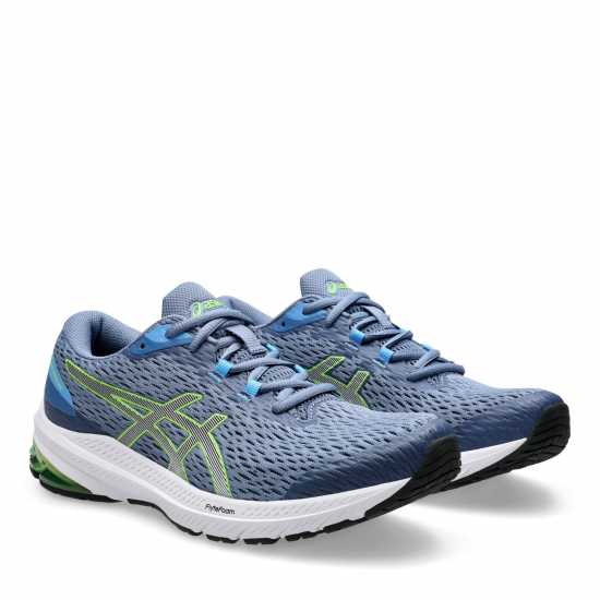 Asics GEL-Phoenix 12 Men's Running Shoes Blue/Lime Мъжки маратонки