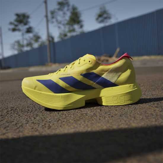 Adidas Adizero Adios Pro 4 Shoes Mens Sulfur Мъжки маратонки