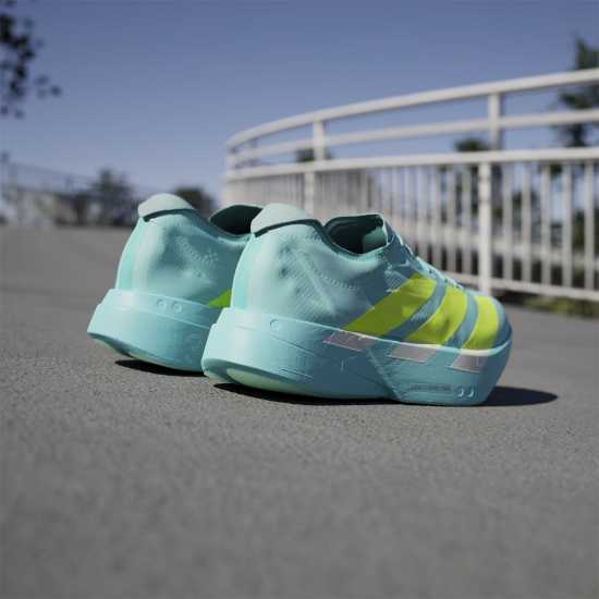 Мъжки маратонки Adidas Adizero Adios Pro 4 Shoes Mens Flash Aqua Adidas Adizero Adios Pro 4 Shoes Mens Flash Aqua Мъжки маратонки