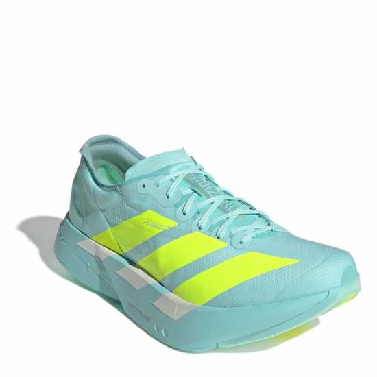 Мъжки маратонки Adidas Adizero Adios Pro 4 Shoes Mens Flash Aqua Adidas Adizero Adios Pro 4 Shoes Mens Flash Aqua Мъжки маратонки