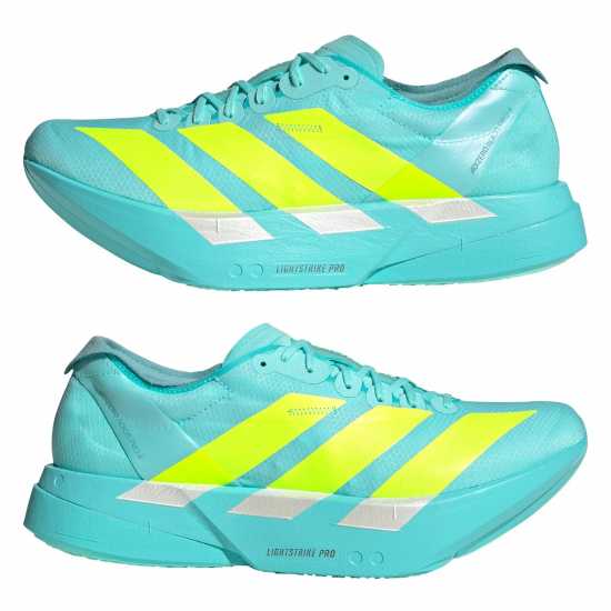 Мъжки маратонки Adidas Adizero Adios Pro 4 Shoes Mens Flash Aqua Adidas Adizero Adios Pro 4 Shoes Mens Flash Aqua Мъжки маратонки
