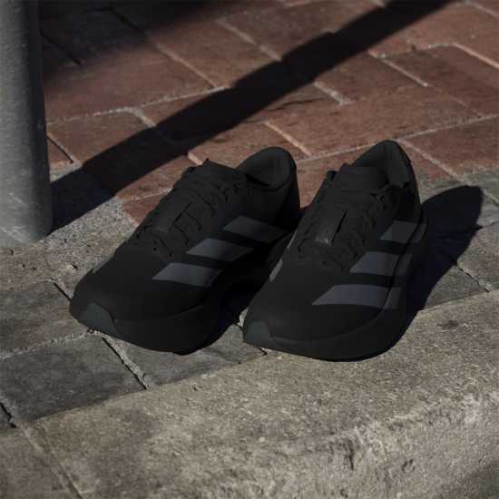 Adidas Adizero Evo Sl Shoes Mens Black/Iron Мъжки маратонки