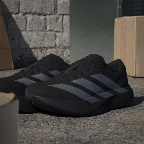 Adidas Adizero Evo Sl Shoes Mens Black/Iron Мъжки маратонки