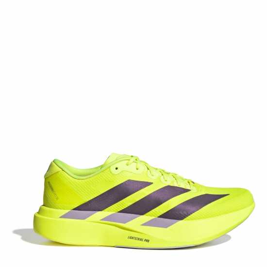 Adidas Adizero Evo Sl Shoes Mens Solar Yellow Adidas Adizero Evo Sl Shoes Mens