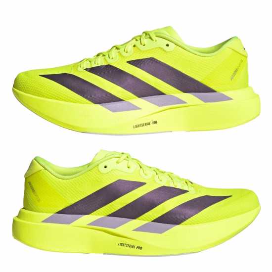 Adidas Adizero Evo Sl Shoes Mens Solar Yellow Adidas Adizero Evo Sl Shoes Mens