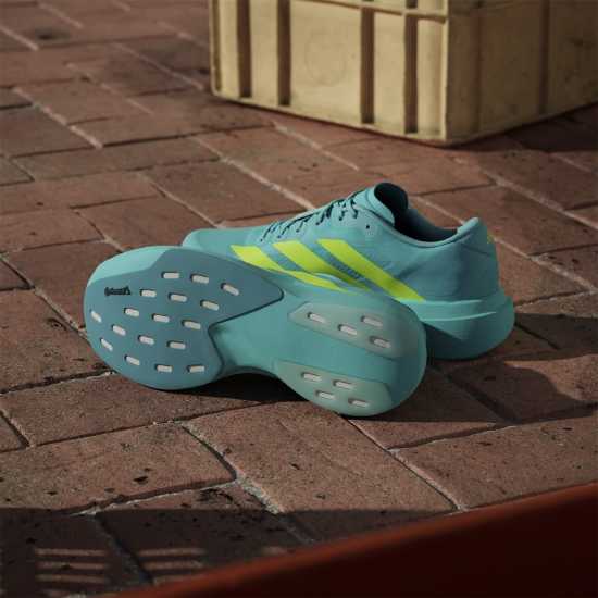 Мъжки маратонки Adidas Adizero Evo Sl Shoes Mens Flash Aqua Adidas Adizero Evo Sl Shoes Mens Flash Aqua Мъжки маратонки