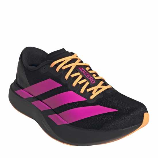 Adidas Adizero Evo Sl Shoes Mens Blk/Pink/Orng 