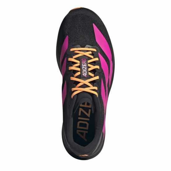 Adidas Adizero Evo Sl Shoes Mens Blk/Pink/Orng 