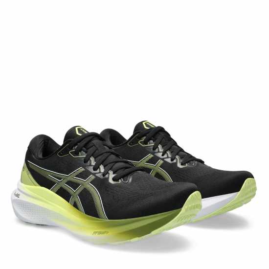 Asics GEL-Kayano 30 Men's Running Shoes Black/Yellow Мъжки маратонки