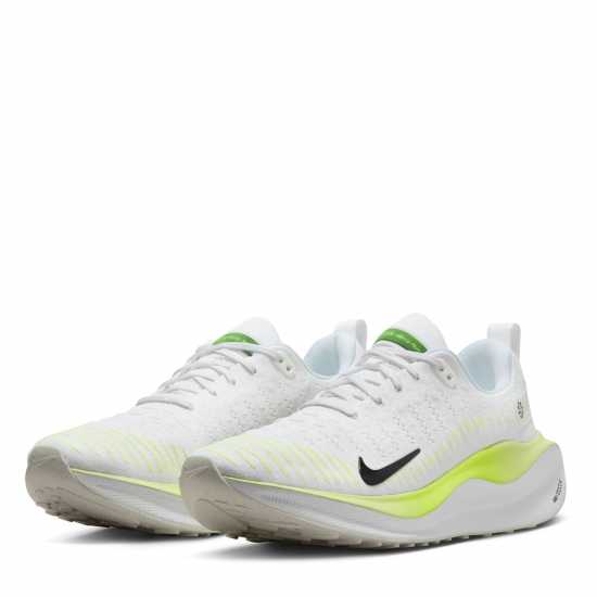 Nike React Infinity Run Flyknit 4 Men's Road Running Shoes White Мъжки маратонки