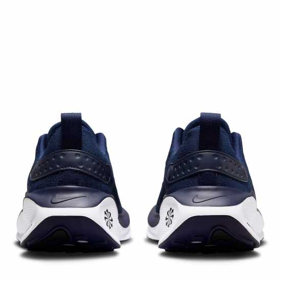 Nike React Infinity Run Flyknit 4 Men's Road Running Shoes Navy/Platinum Мъжки маратонки