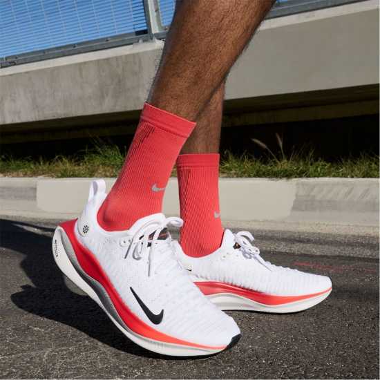 Мъжки маратонки Nike Infinityrn 4 Mens Road Running Shoes Бяло/Червено Nike Infinityrn 4 Mens Road Running Shoes Бяло/Червено Мъжки маратонки
