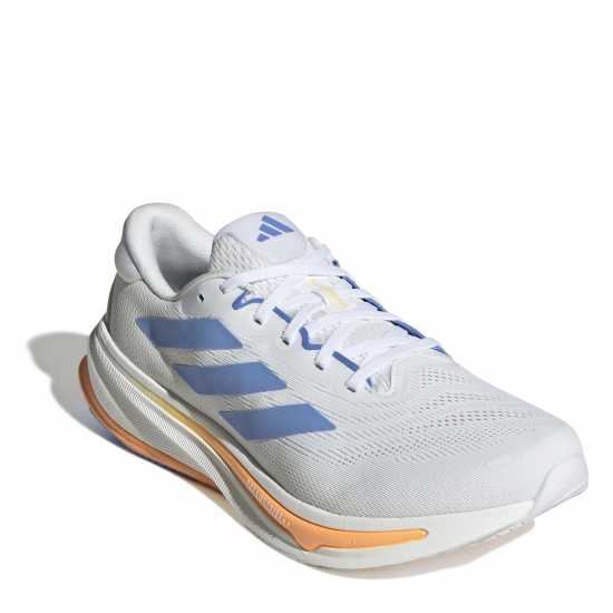Adidas Мъжки Обувки За Бягане Supernova Rise 2 Running Shoes Mens White/Blue Мъжки маратонки
