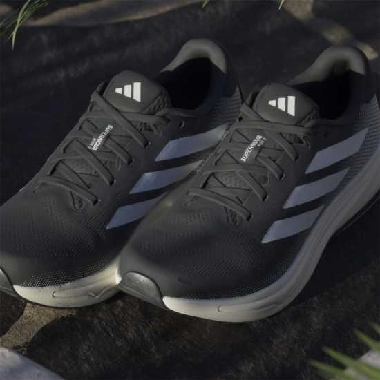 Adidas Мъжки Обувки За Бягане Supernova Rise 2 Running Shoes Mens Черно/Бяло Мъжки маратонки