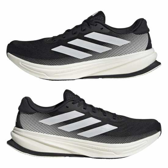Adidas Мъжки Обувки За Бягане Supernova Rise 2 Running Shoes Mens Черно/Бяло Мъжки маратонки