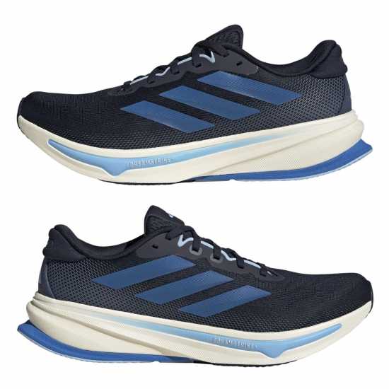 Adidas Мъжки Обувки За Бягане Supernova Rise 2 Running Shoes Mens Легендарна чернина Мъжки маратонки