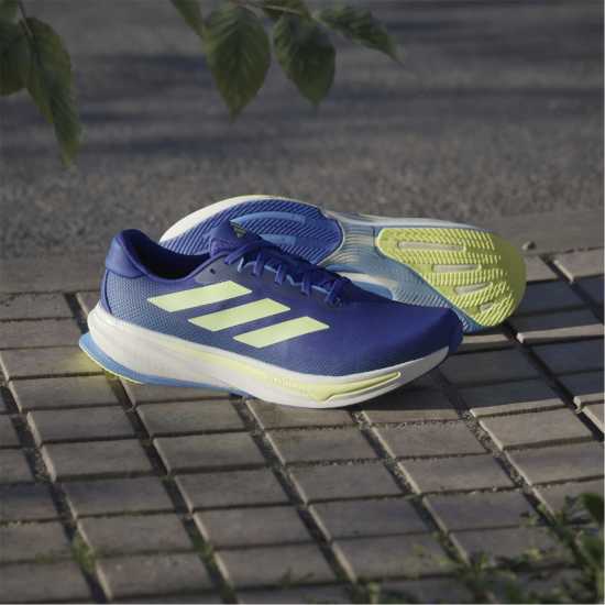 Adidas Мъжки Обувки За Бягане Supernova Rise 2 Running Shoes Mens Lucid Blue Мъжки маратонки