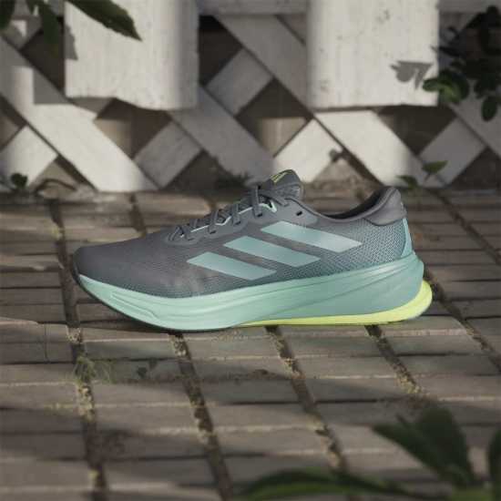 Adidas Мъжки Обувки За Бягане Supernova Rise 2 Running Shoes Mens Onix/Min/Yelw Мъжки маратонки