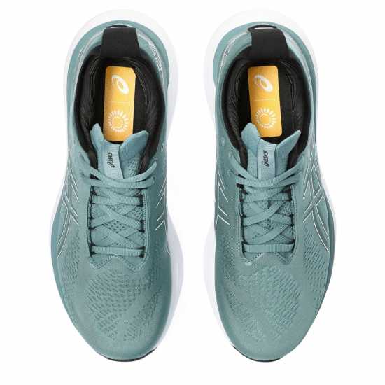 Asics Мъжки Маратонки За Бягане Gel-Nimbus 25 Mens Running Shoes Teal/Aqua Мъжки маратонки