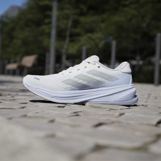 Adidas Мъжки Маратонки За Бягане Supernova Rise 2 Womens Running Shoes Сива материя Маратонки за бягане