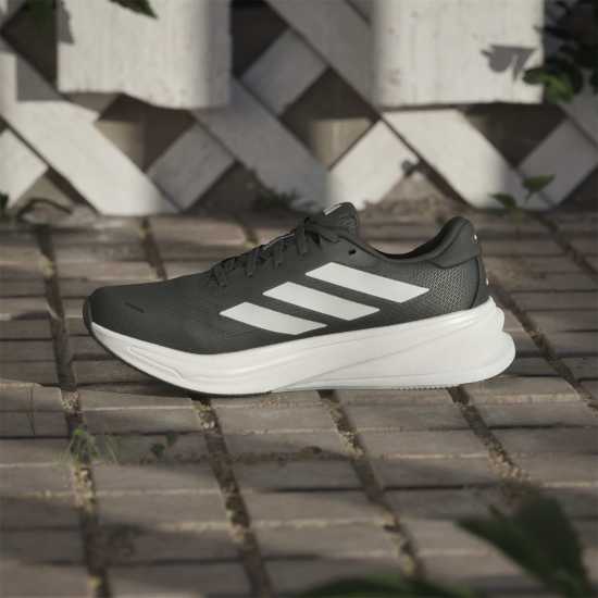 Adidas Мъжки Маратонки За Бягане Supernova Rise 2 Womens Running Shoes Черно/Бяло Маратонки за бягане