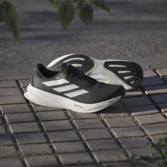 Adidas Мъжки Маратонки За Бягане Supernova Rise 2 Womens Running Shoes Черно/Бяло Маратонки за бягане