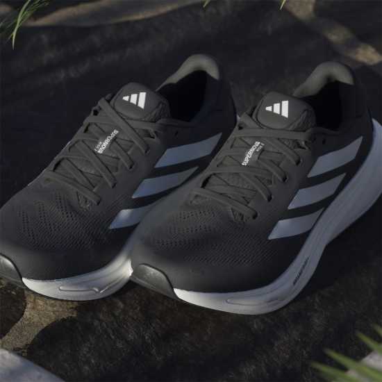 Adidas Мъжки Маратонки За Бягане Supernova Rise 2 Womens Running Shoes Черно/Бяло Маратонки за бягане