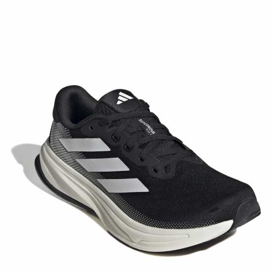 Adidas Мъжки Маратонки За Бягане Supernova Rise 2 Womens Running Shoes Черно/Бяло Маратонки за бягане