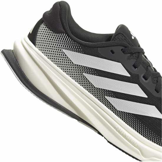 Adidas Мъжки Маратонки За Бягане Supernova Rise 2 Womens Running Shoes Черно/Бяло Маратонки за бягане