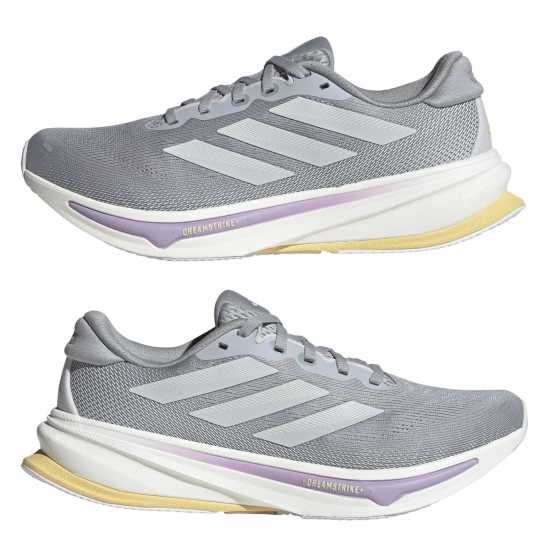 Adidas Мъжки Маратонки За Бягане Supernova Rise 2 Womens Running Shoes Halo Silver Маратонки за бягане