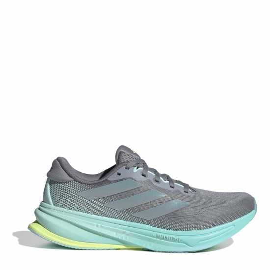 Adidas Мъжки Маратонки За Бягане Supernova Rise 2 Womens Running Shoes Grey/Aqua Маратонки за бягане