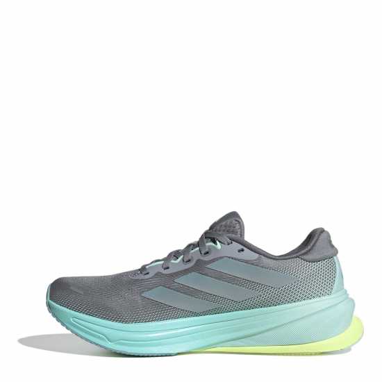 Adidas Мъжки Маратонки За Бягане Supernova Rise 2 Womens Running Shoes Grey/Aqua Маратонки за бягане