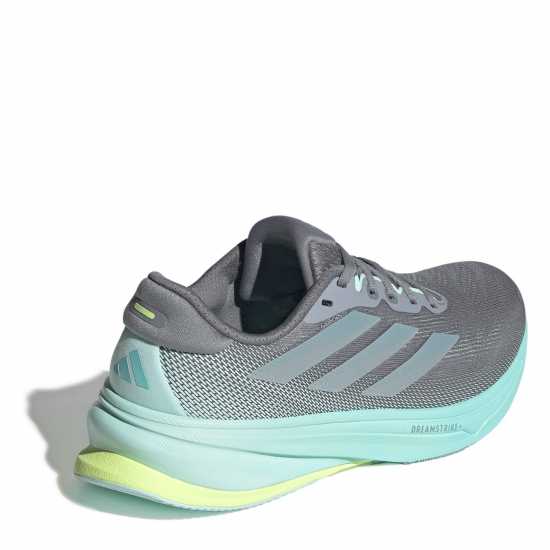 Adidas Мъжки Маратонки За Бягане Supernova Rise 2 Womens Running Shoes Grey/Aqua Маратонки за бягане