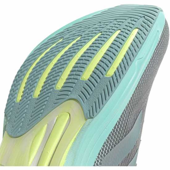 Adidas Мъжки Маратонки За Бягане Supernova Rise 2 Womens Running Shoes Grey/Aqua Маратонки за бягане