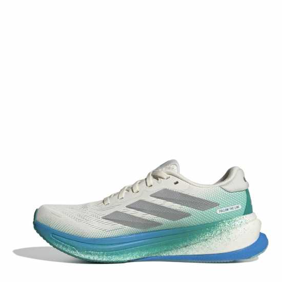 Adidas Supernova Rise 2 Running Shoes Womens Бял/Сребърен/Зелен Маратонки за бягане