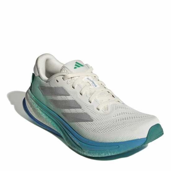 Adidas Supernova Rise 2 Running Shoes Womens Бял/Сребърен/Зелен Маратонки за бягане