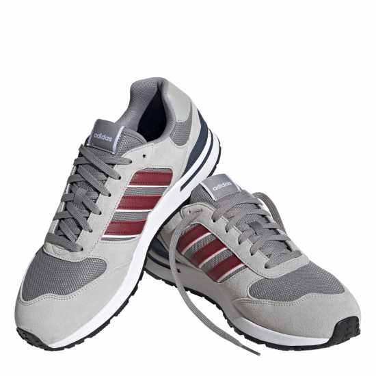Adidas Мъжки Обувки За Бягане Run 80S Road Running Shoes Mens Adidas Мъжки Обувки За Бягане Run 80S Road Running Shoes Mens