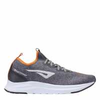Karrimor Мъжки Обувки За Бягане Aion Road Running Shoes Mens Grey/Orange Мъжки маратонки