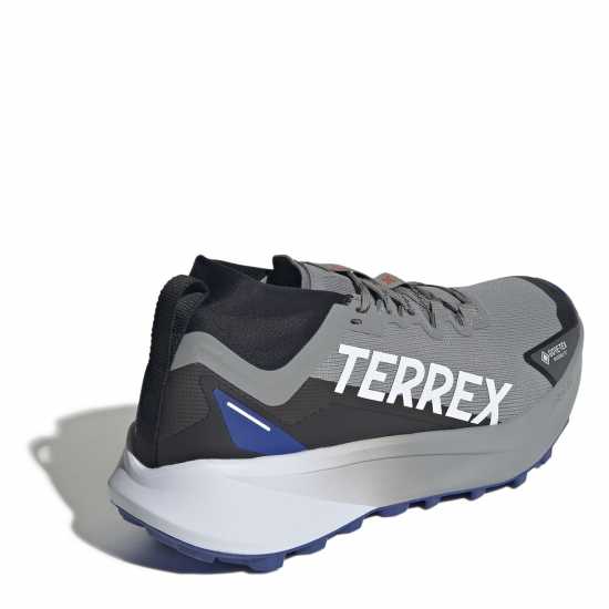 Adidas Маратонки За Бягане По Пътеки Agravic Gore-Tex Trail Running Shoes Сиво/оранжево Мъжки туристически обувки