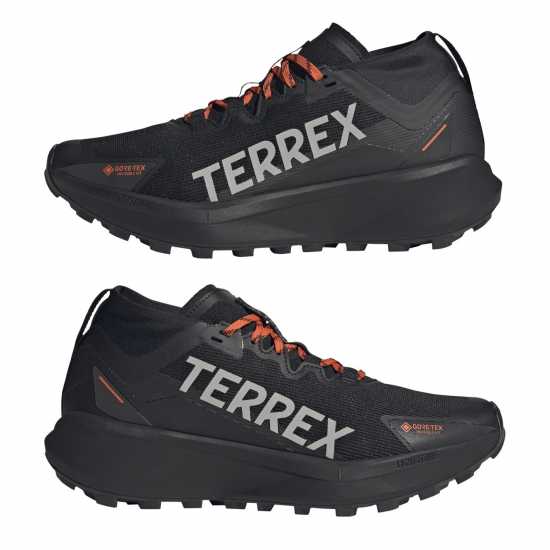 Мъжки туристически обувки Adidas Маратонки За Бягане По Пътеки Agravic Gore-Tex Trail Running Shoes Черно Adidas Маратонки За Бягане По Пътеки Agravic Gore-Tex Trail Running Shoes Черно Мъжки туристически обувки