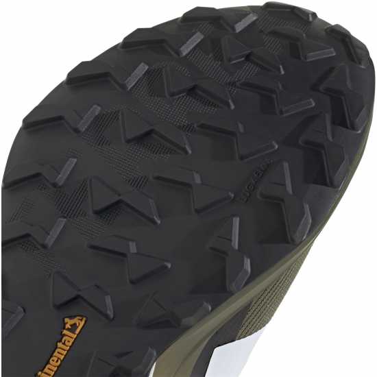 Adidas Маратонки За Бягане По Пътеки Agravic Gore-Tex Trail Running Shoes Олив/Бял/Оранжев Мъжки туристически обувки