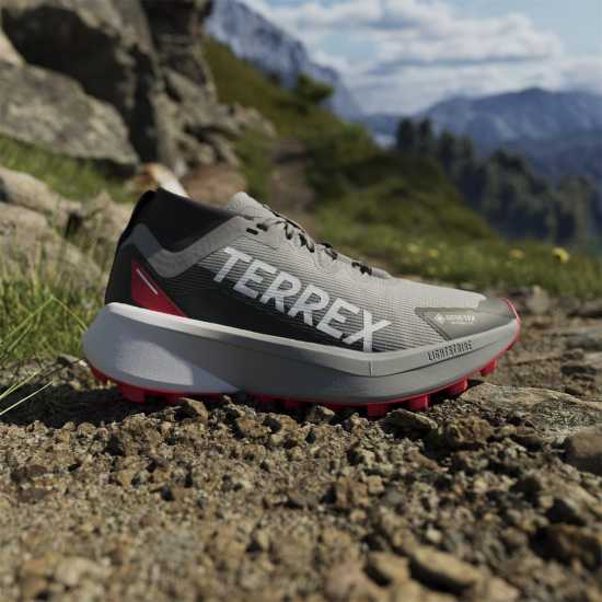 Дамски туристически сандали Adidas Маратонки За Бягане По Пътеки Terrex Agravic Gtx Trail Running Shoes Womens Сиво/Бяло/Рубин Adidas Маратонки За Бягане По Пътеки Terrex Agravic Gtx Trail Running Shoes Womens Сиво/Бяло/Рубин Дамски туристически сандали