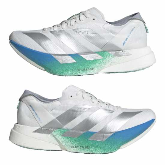 Adidas Adizero Adios Pro 4 Womens Бяло/сребро 