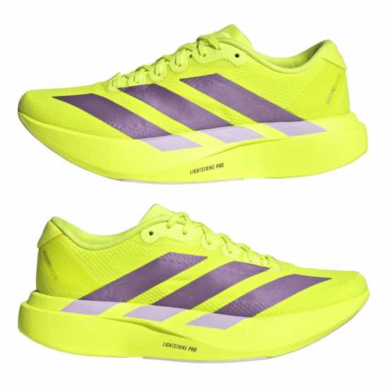 Adidas Adizero Evo Sl Road Running Shoes Womens Solar Yellow 