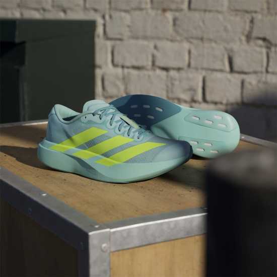 Adidas Adizero Evo Sl Road Running Shoes Womens Светло аква Маратонки за бягане