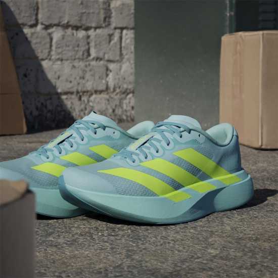 Adidas Adizero Evo Sl Road Running Shoes Womens Светло аква Маратонки за бягане